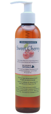 Sweet Cherry Kissable Massage Oil 8 fl oz (227 ml)