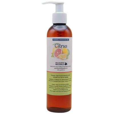 Citrus Kissable Massage Oil 8 fl oz (227 ml)