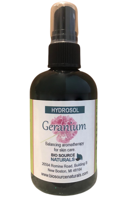 Hydrosol (Rose) Geranium – 4 fl oz (120 ml)