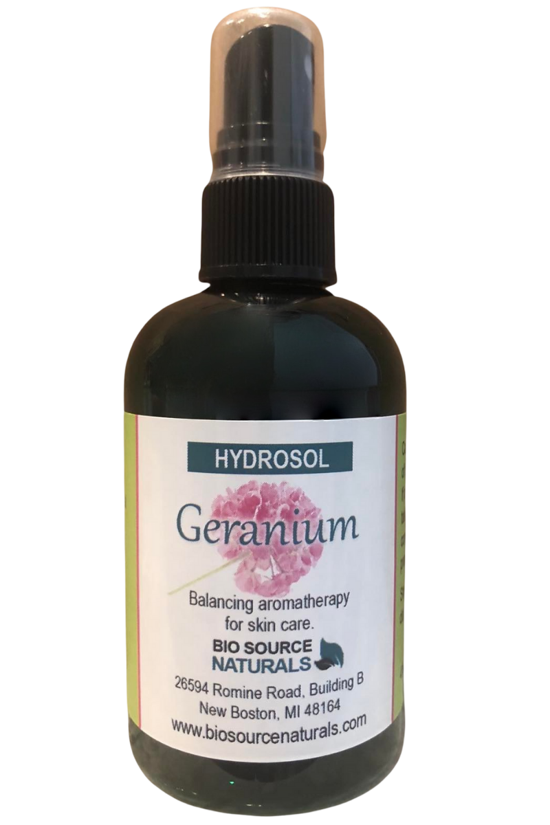 Hydrosol (Rose) Geranium – 4 fl oz (120 ml)