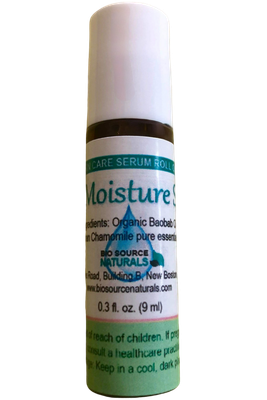 Ultra Moisture Skin Care Serum Roll-On - 0.3 fl oz (9 ml) Amber Glass Roll-On Bottle with Stainless Steel Roller Ball and Cap