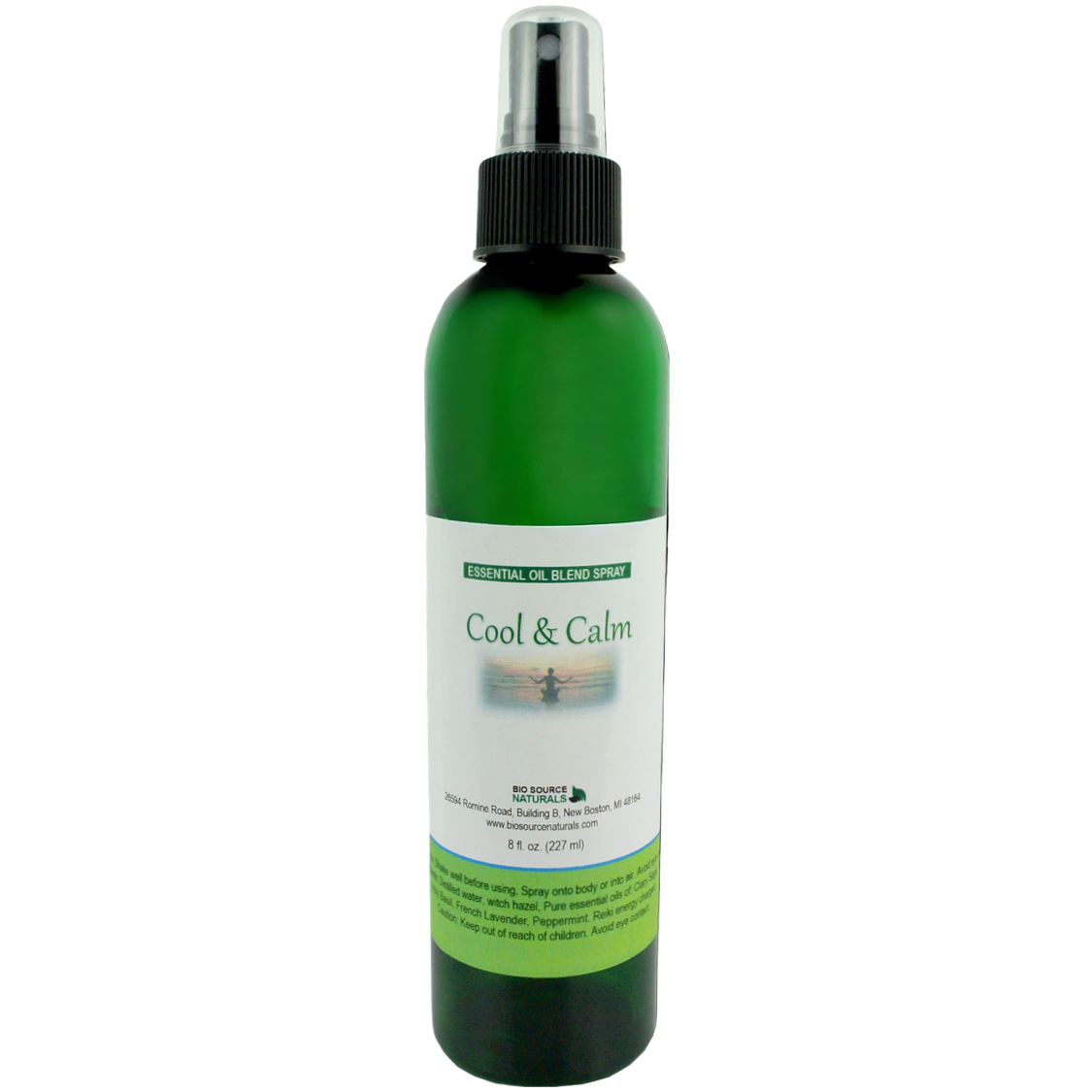 Cool &amp; Calm Essential Oil Blend Spray- 8 fl oz (227 ml)
