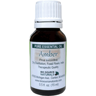 Amber Resin Oil with Analysis Report and Free Affirmation Digital Card