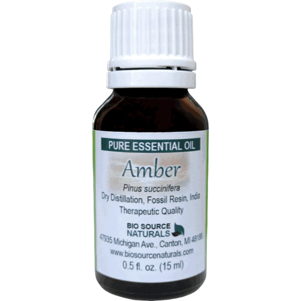 Amber Resin Oil with Analysis Report and Free Affirmation Digital Card