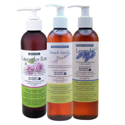 Romance Massage Oil Collection 8 fl oz (227 ml) 3 Pack