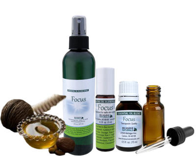 Focus Essential Oil Blend  Collection (Specially Priced For Gift Giving)