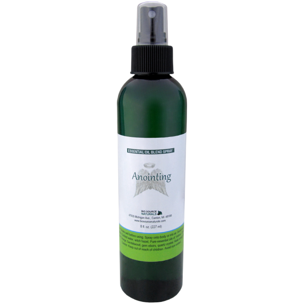 Anointing Essential Oil Spray - 8 fl oz (227 ml) 8 ALL-NEW EFT Tapping, Affirmations, Journal Entry with Prompts for Spiritual Healing