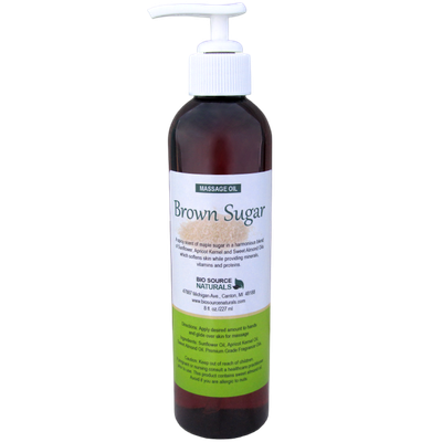 Brown Sugar Massage Oil 8 fl oz (227 ml)