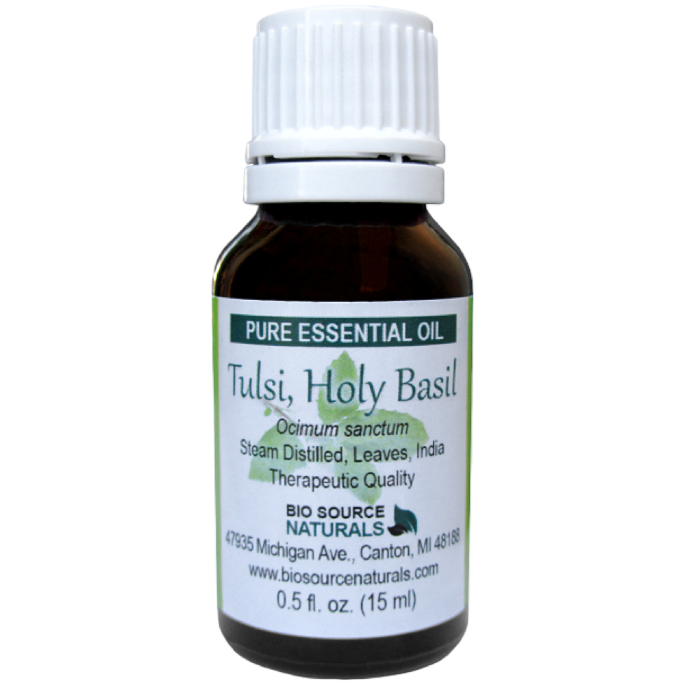 Basil, Holy (Tulsi) Pure Essential Oil