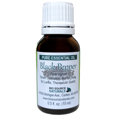 Black Pepper Pure Essential Oil with Analysis Report