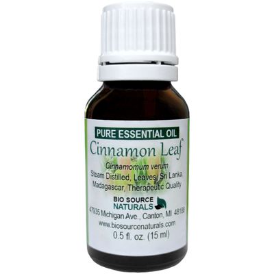 Cinnamon Leaf Pure Essential Oil with Analysis Report