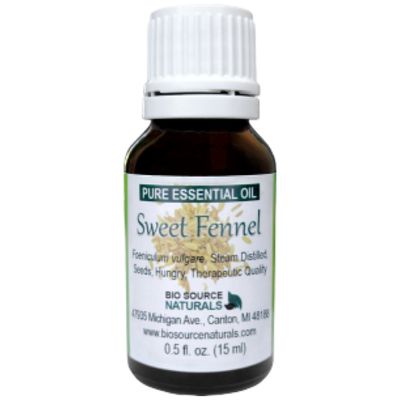 Fennel, Sweet Pure Essential Oil - Hungary - With Analysis Report