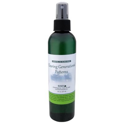 Clearing Generational Patterns Essential Oil Blend Reiki Charged Spray - 8 fl oz (227 ml)