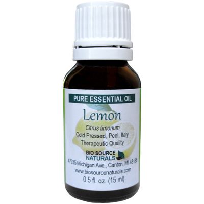 Lemon Pure Essential Oil with Analysis Report