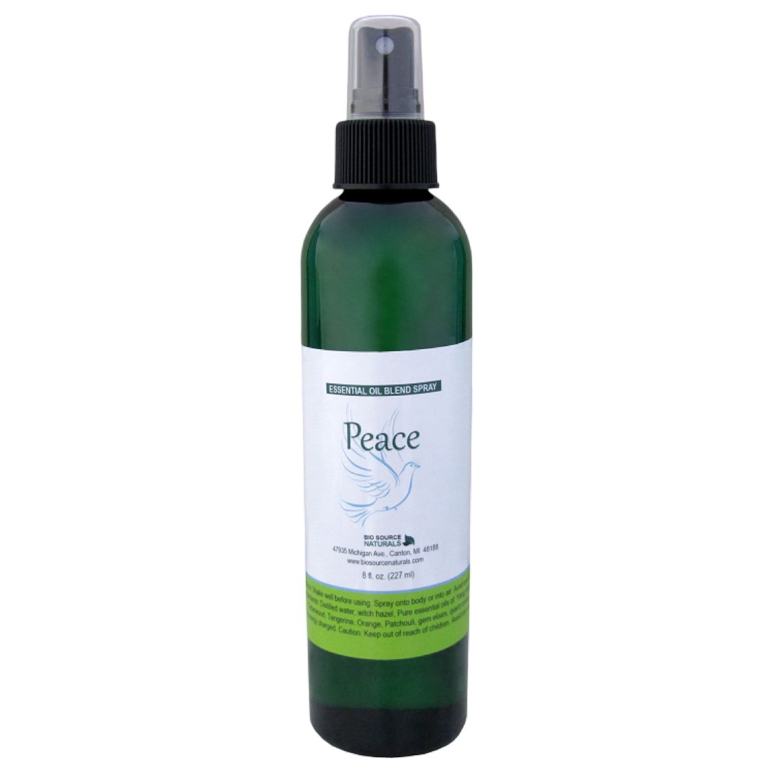 Peace Essential Oil Blend -  8 fl oz (227 ml) Spray
