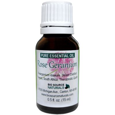 Rose Geranium Pure Essential Oil with Analysis Report and with Free Affirmation Digital Card