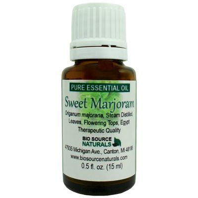 Sweet Marjoram Pure Essential Oil with Analysis Report