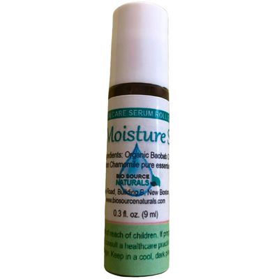 Ultra Moisture Skin Care Serum Roll-On - 0.3 fl oz (9 ml) Amber Glass Roll-On Bottle with Stainless Steel Roller Ball and Cap