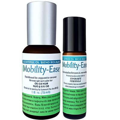 Mobility Ease Roll-On – Two Size Options: 0.3 fl oz &amp; 1.0 fl oz Bottles – BioSource Naturals