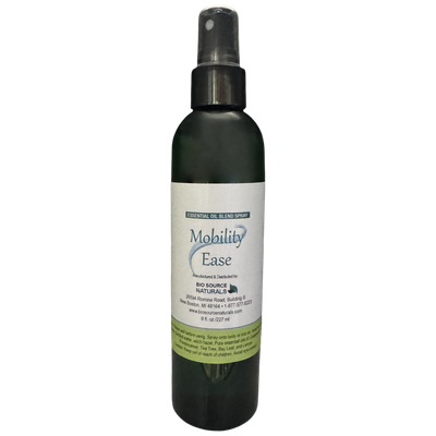 Mobility Ease Essential Oil Blend Spray Bottle – Water-Based Aromatherapy for Joint &amp; Muscle Comfort, Tension &amp; Movement Supp