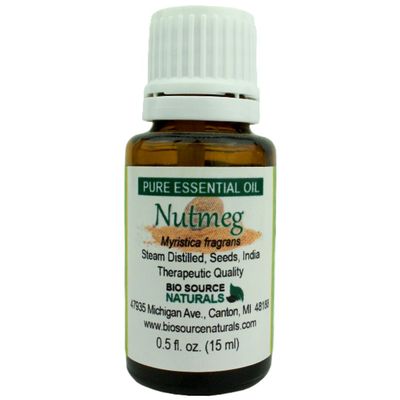 Nutmeg Pure Essential Oil with Analysis Report