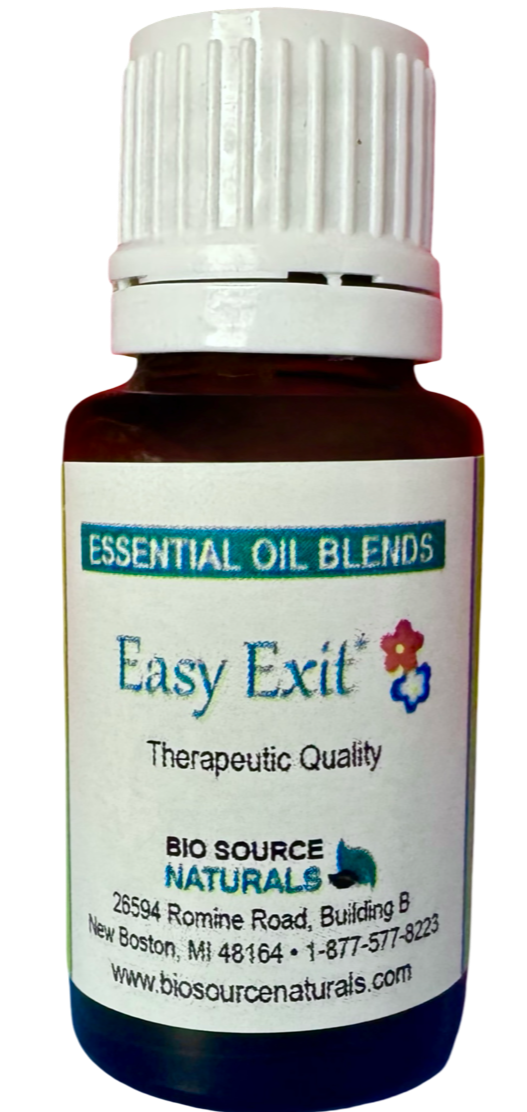 Easy Exit Essential Oil Blend Bottle – Topical Aromatherapy for Digestive Comfort &amp; Regularity
