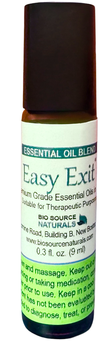 Easy Exit Roll-On Bottle – Topical Aromatherapy for Digestive Comfort &amp; Regularity