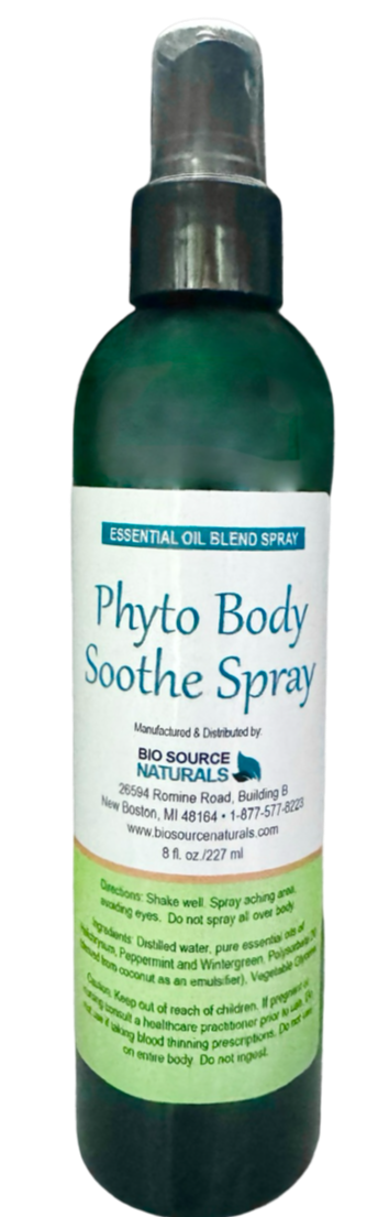 Phyto Body Soothe Spray – BioSource Naturals Aromatherapy for Muscle &amp; Joint Comfort