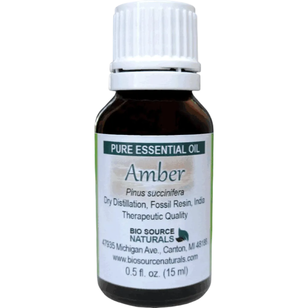Amber Resin Oil with Analysis Report and Free Affirmation Digital Card