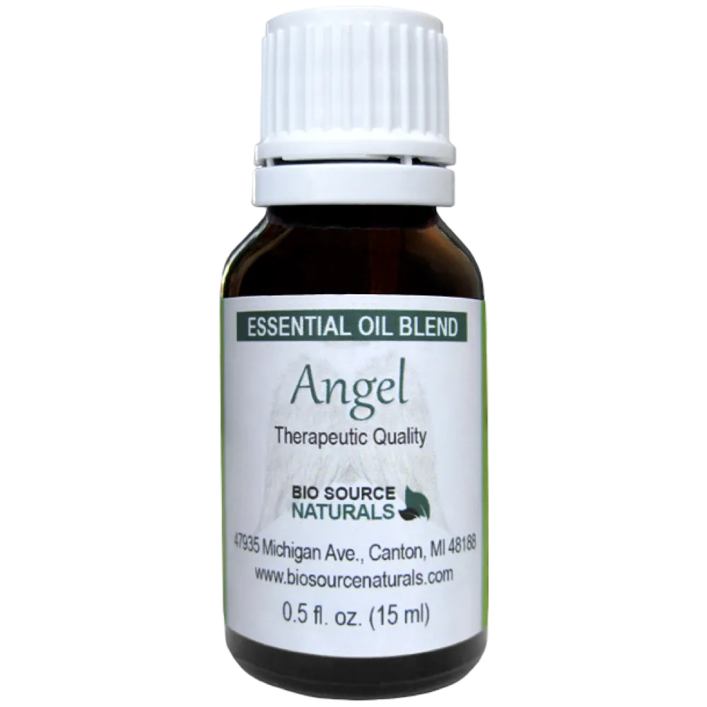 Angel Essential Oil Blend with 6 ALL-NEW EFT Tapping, Affirmations, Journal Entry Prompts for Spiritual Healing