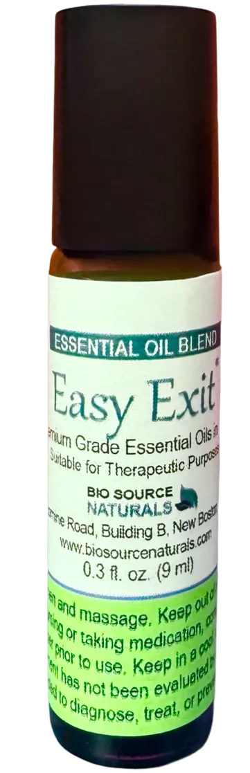 Easy Exit Essential Oil Blend Roll-On – Topical Aromatherapy for Digestive Comfort, Abdominal Ease &amp; Natural Regularity