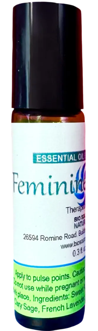 Feminine Balance Roll-On Bottle – Pre-Diluted for Topical Use – BioSource Naturals