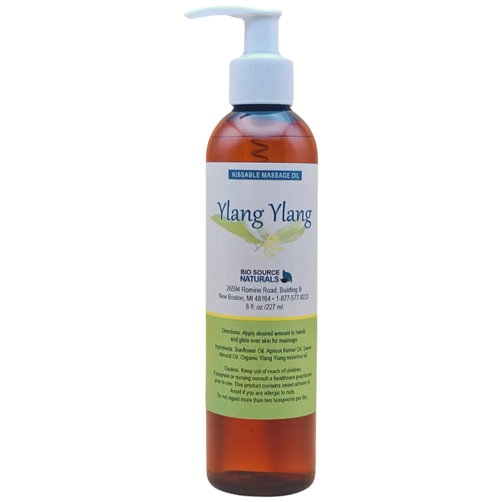 Ylang Ylang Kissable Massage Oil 8 fl oz (227 ml)