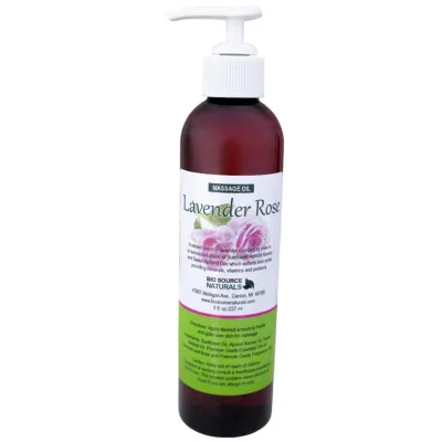 Lavender Rose Massage Oil 8 fl oz (227 ml)