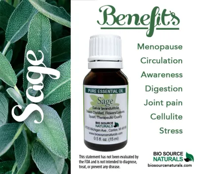 Sage, officinalis Hungary Pure Essential Oil Product Bulletin