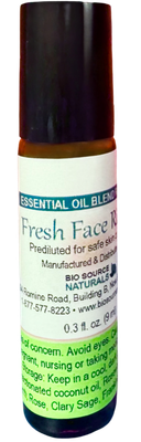 Fresh Face Ritual Essential Oil Blend Roll-On – Topical Aromatherapy for Radiant, Youthful-Looking Skin &amp; Emotional Balance