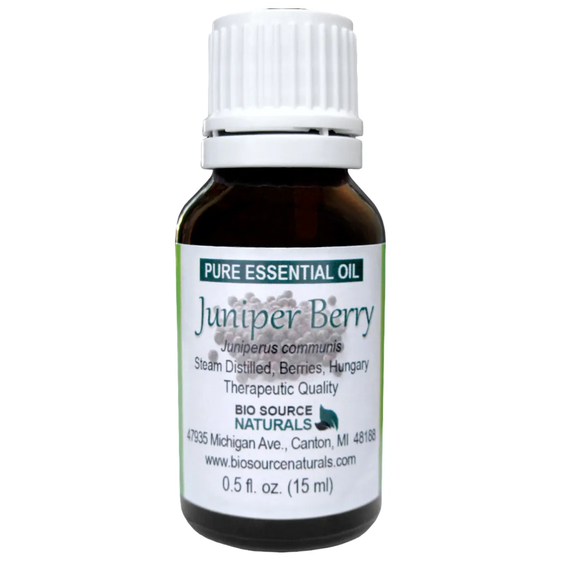 Juniper Berry, Hungary Pure Essential Oil with GC Report
