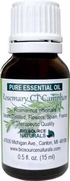 Rosemary Pure Essential Oil -  CT Camphor, Spain