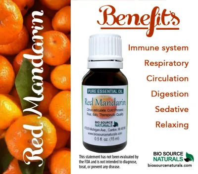 Red Mandarin Pure Essential Oil Analysis Report