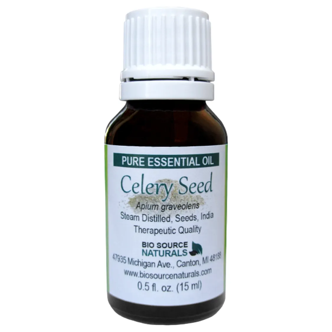 Celery Seed Pure Essential Oil with Analysis Report