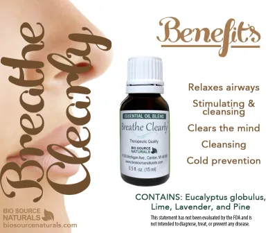 Breathe Clearly Essential Oil Blend