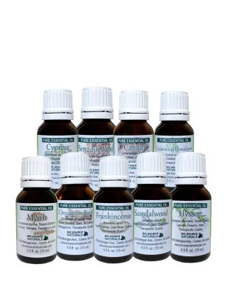 Healing Oils of the Bible Set of 9 Pure Essential Oils with 10 Sacred Anointing Recipes download