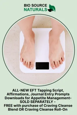 ALL-NEW EFT Tapping Scripts, Affirmations, Journal Entry Prompts - SOLD SEPARATELY - FREE with purchase of any Craving Cleanse Blend OR Craving Cleanse Roll On