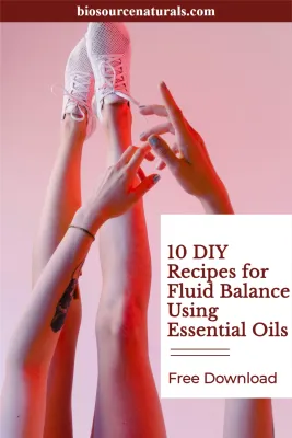 10 DIY Recipes for Fluid Balance Support Using Essential Oils