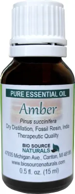 Amber Resin Oil Analysis Report