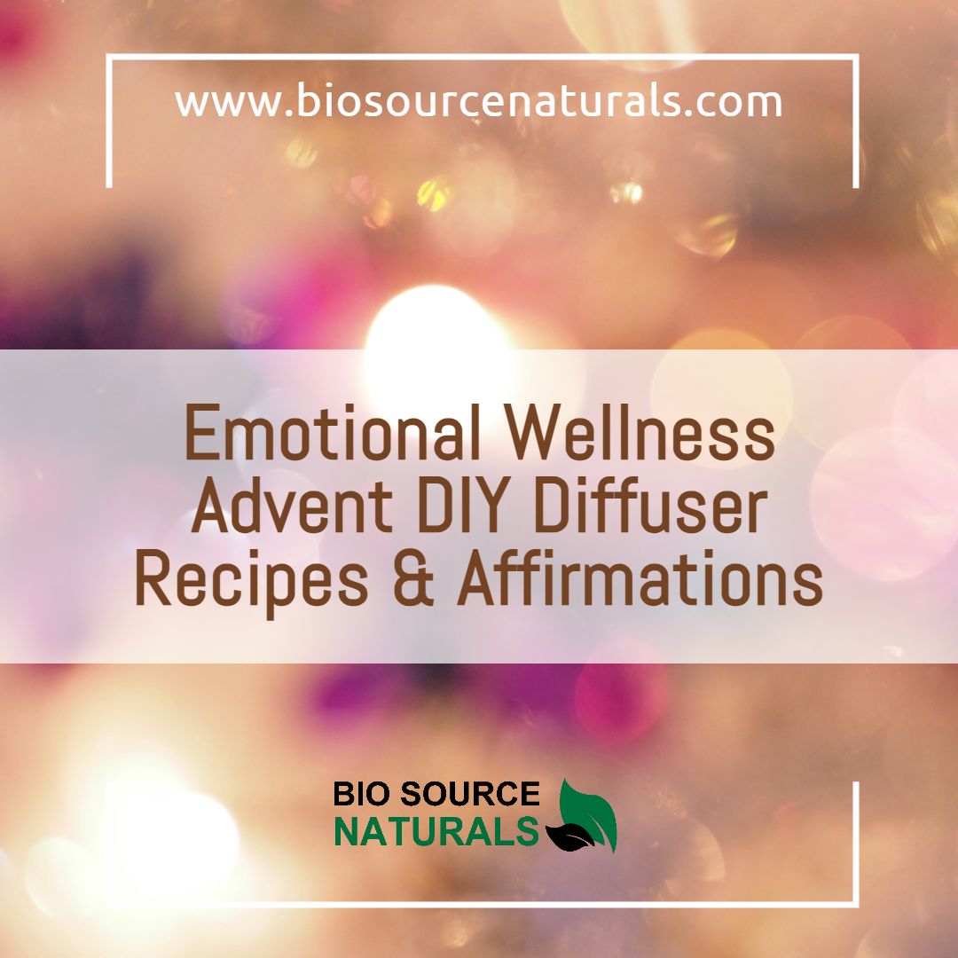 24 Emotional Wellness Advent DIY Diffuser Recipes & Affirmations -Free Download