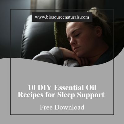10 DIY Essential Oil Recipes for Sleep Support - FREE Download
