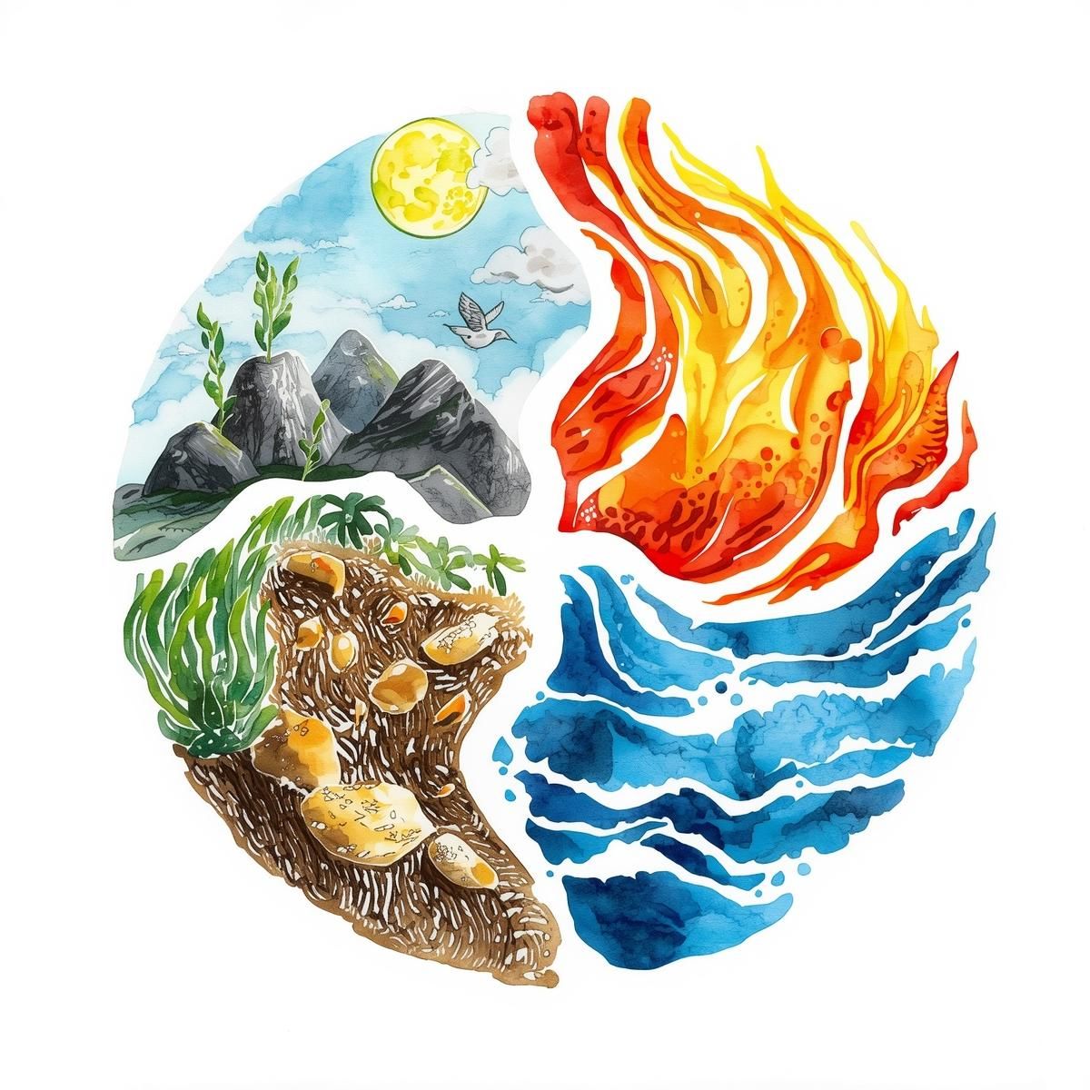 DIY 4 Elemental Perfume Oils + Gemstones + Diffuser Recipes - Free Download