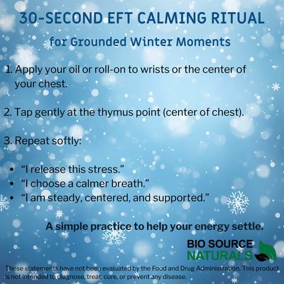 30-Second EFT Calming Ritual – Grounded Winter Moments (Free Digital Download)