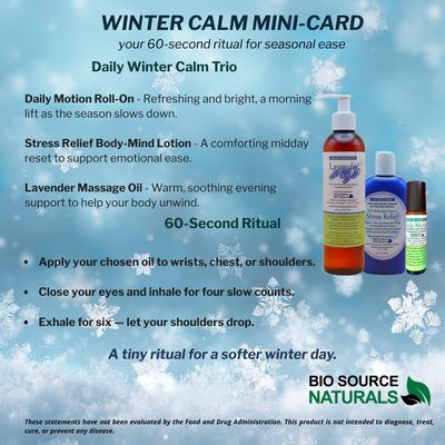 Winter Calm Mini-Card – Free 60-Second Seasonal Ritual (Digital Download)